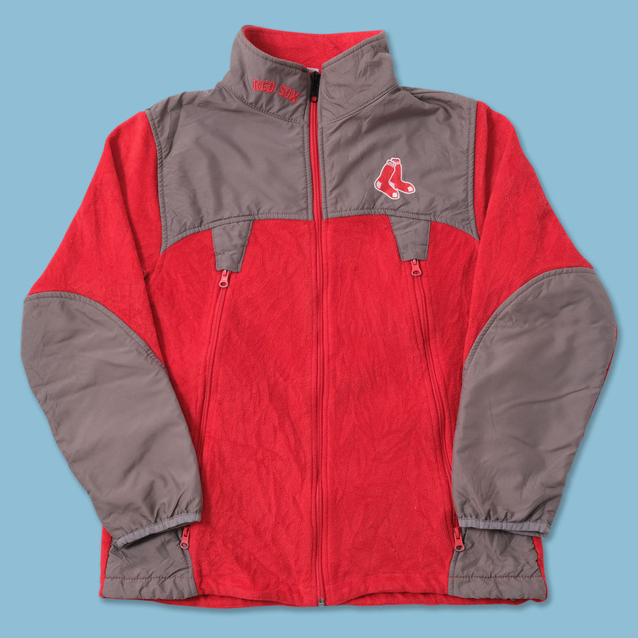 Vintage Boston Red Sox Fleece Jacket Medium 