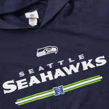 Vintage Seattle Seahawks Hoody Large 