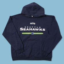 Vintage Seattle Seahawks Hoody Large 