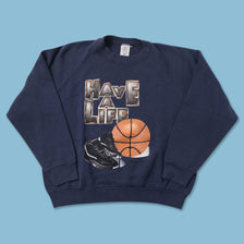 Vintage Basketball Sweater Large 