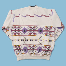 Vintage Patterned Sweater XLarge