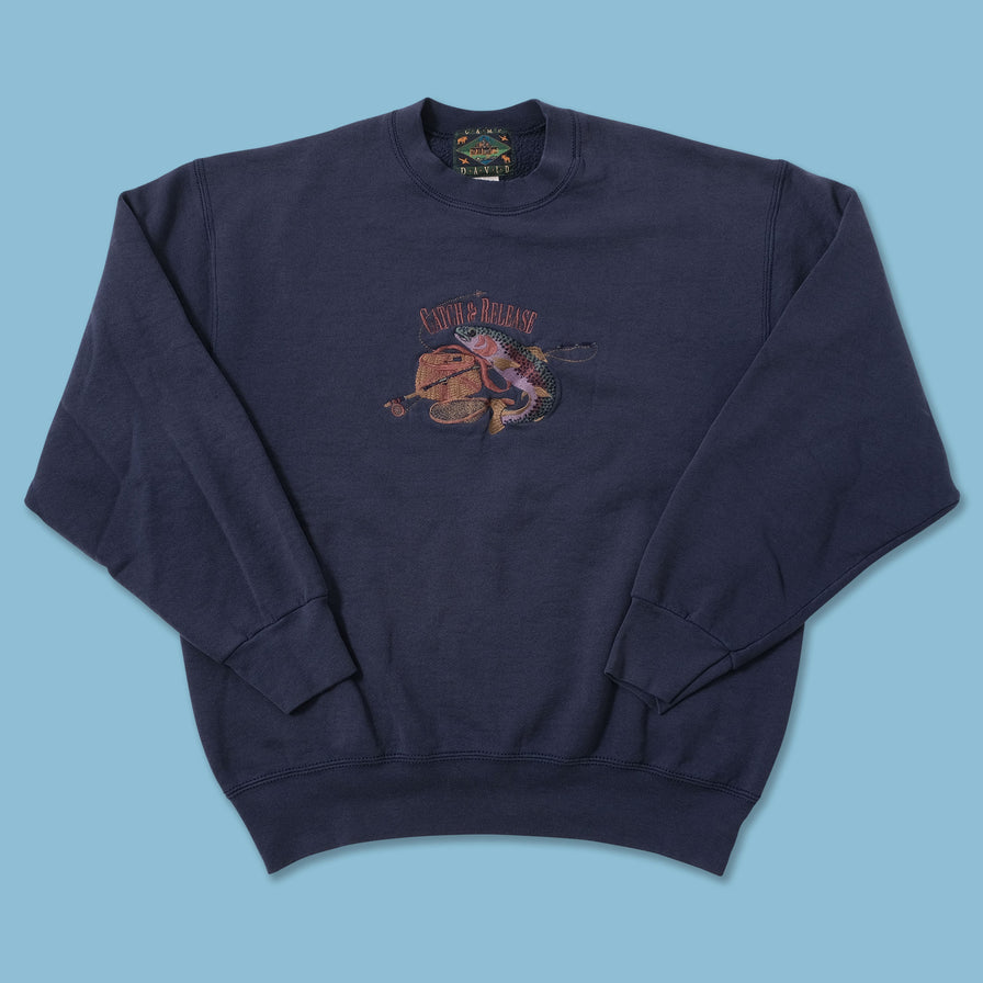 Vintage Catch&Release Sweater Large 