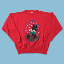 Vintage Dog Sweater Small 