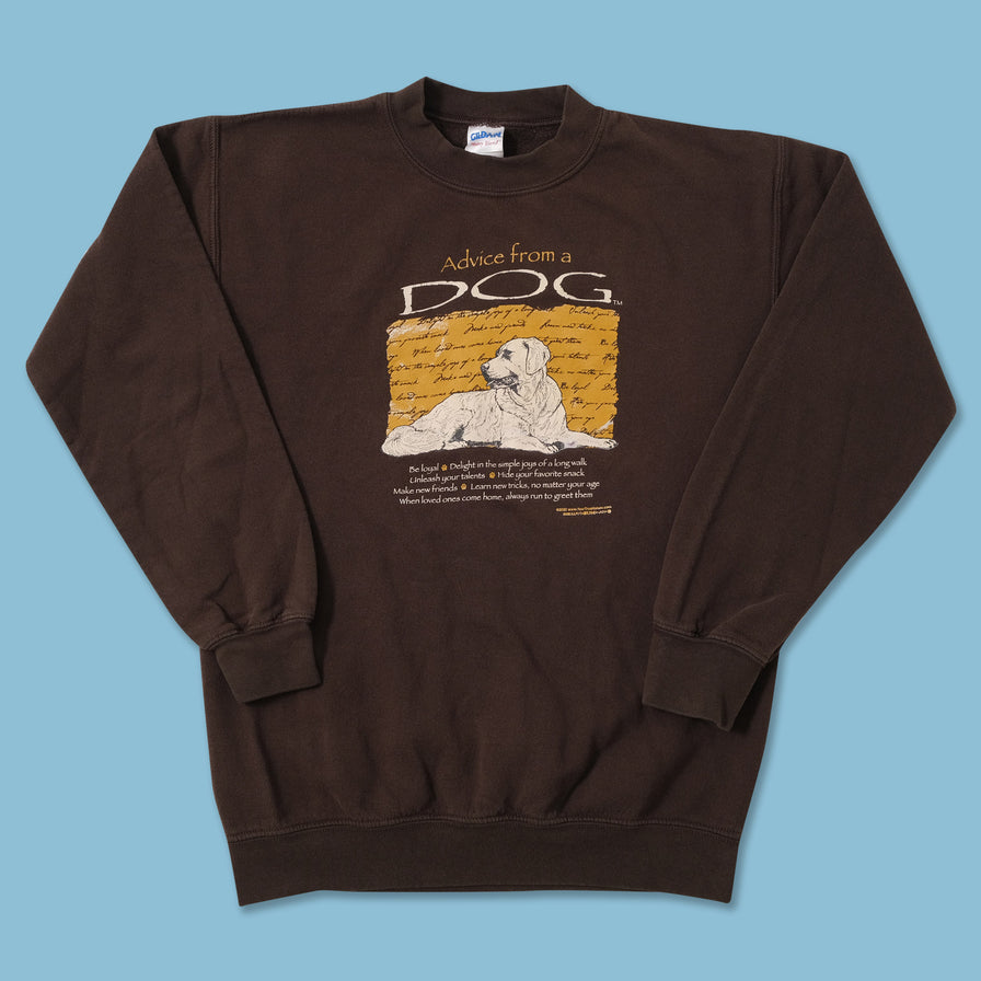 Women's Vintage Dog Sweater Small 