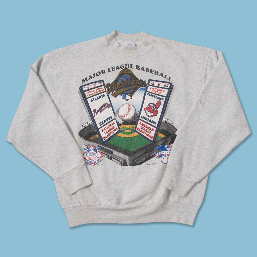 1995 Salem Braves vs. Cleveland Sweater Large 