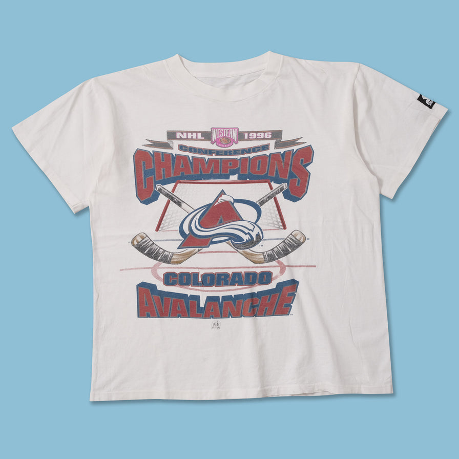1996 Starter Colorado Avalanche T-Shirt Large 