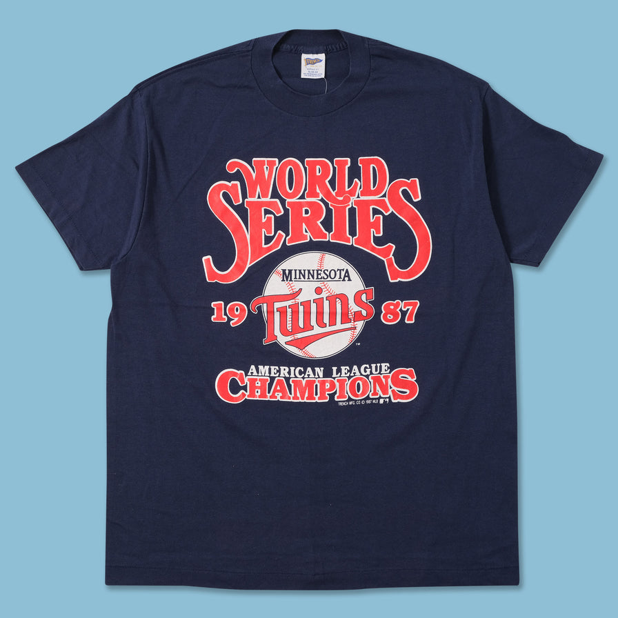 1987 Minnesota Twins T-Shirt Medium 