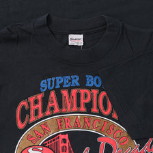 1989 San Francisco 49ers Champions T-Shirt Medium 