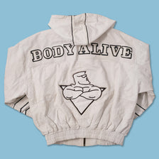 Vintage Body Alive Leather Jacket Large 