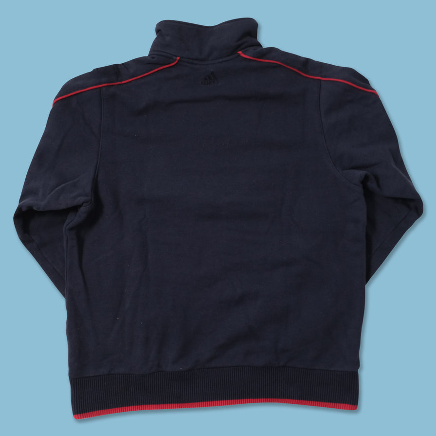 Vintage adidas Q-Zip Sweater Small 