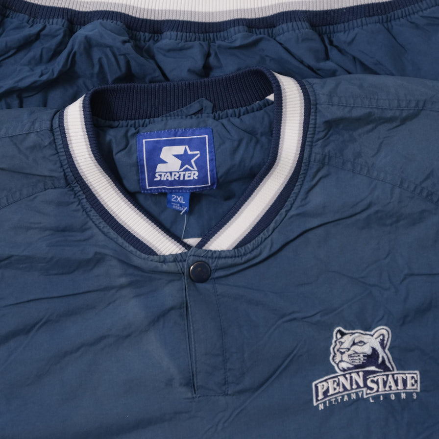Vintage Starter Nittany Lions College Windbreaker XXLarge 