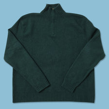 Polo Ralph Lauren Q-Zip Knit Sweater Medium 