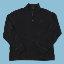 Vintage Polo Ralph Lauren Q-Zip Sweater Medium 
