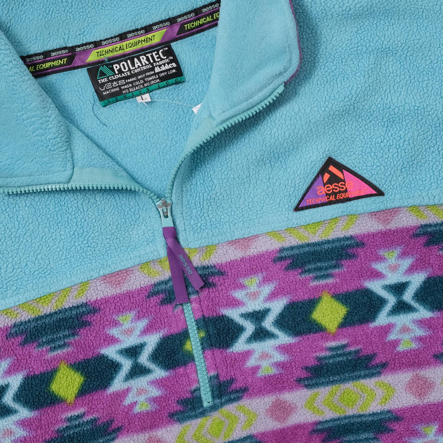 Vintage Polartec Half Zip Fleece Large 