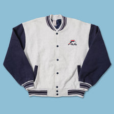 Vintage Fila College Jacket XLarge 