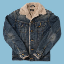 Vintage Lee Padded Denim Jacket Small 