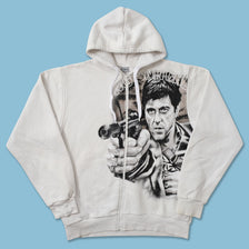 Y2K Scarface Zip Hoody Large 
