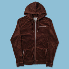 Women's Y2K Velour Zip Hoody Medium 