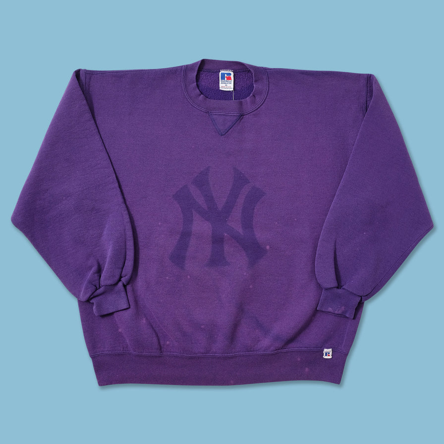 Vintage Russell Athletic Yankees Sweater Large 