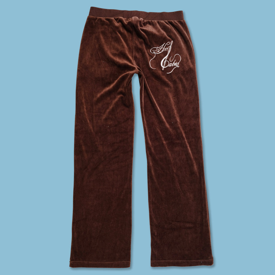 Women's Y2K Velour Sweat Pants Medium 