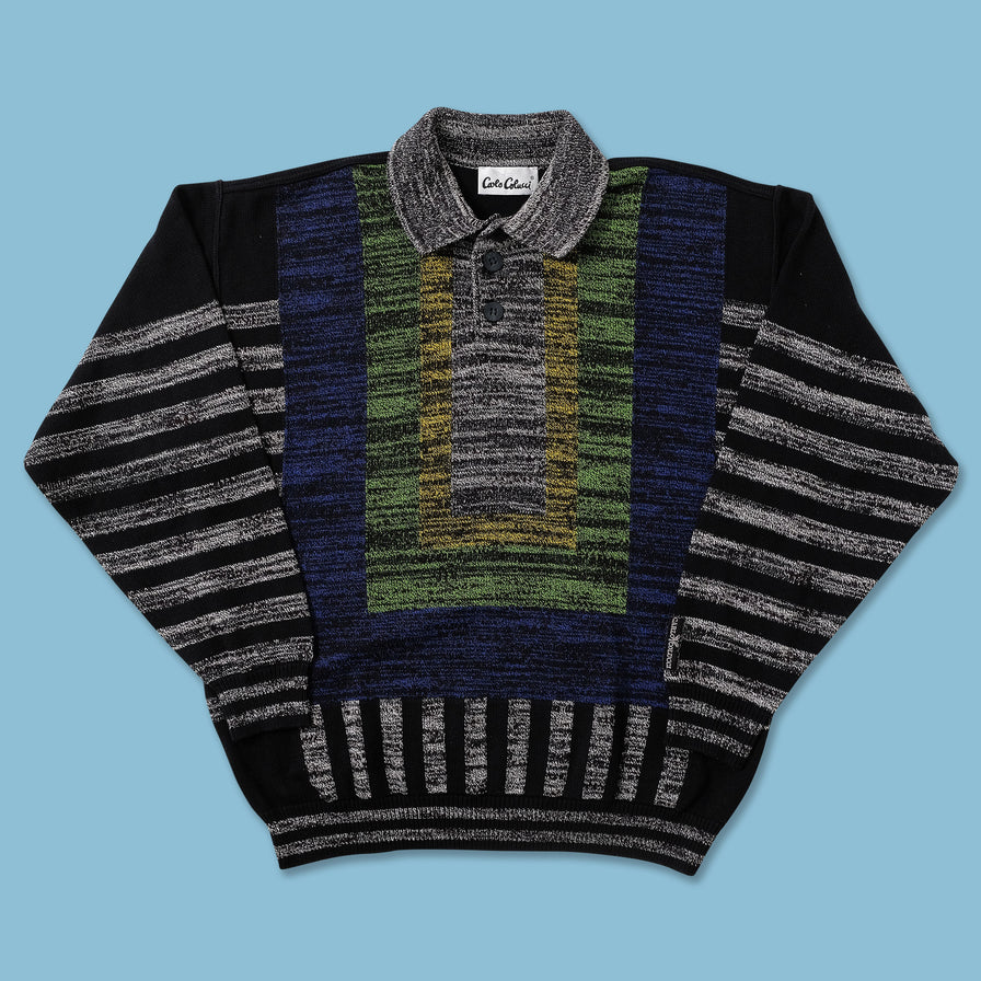 Vintage Carlo Colucci Knit Sweater Medium 