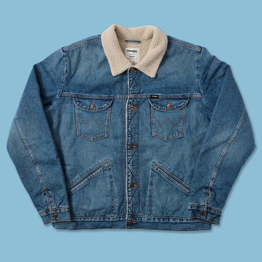 Wrangler Denim Sherpa Jacket XXL 