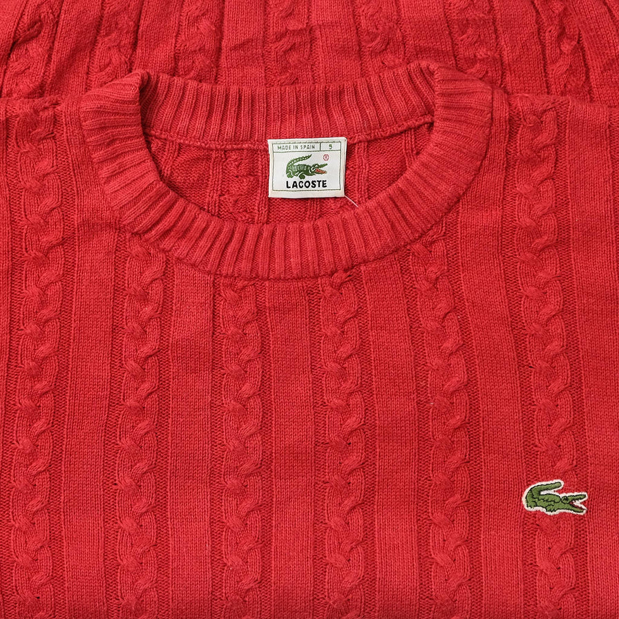 Vintage Lacoste Knit Sweater Large 