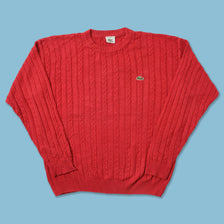 Vintage Lacoste Knit Sweater Large 