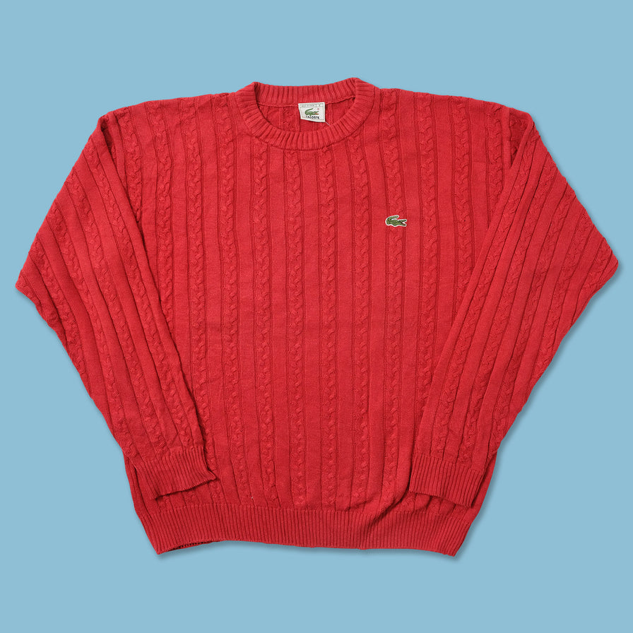 Vintage Lacoste Knit Sweater Large 