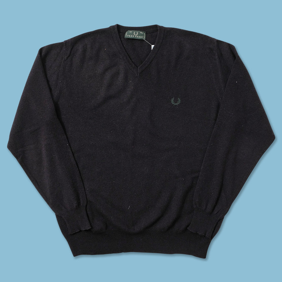 Vintage Fred Perry Knit Sweater Vest Medium 