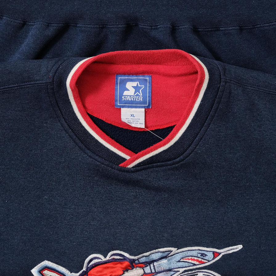 Vintage Starter Houston Rockets Sweater Large 