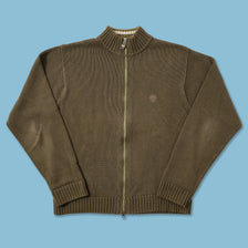 Vintage Timberland Knit Jacket Medium 