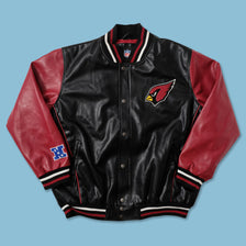 Vintage Arizona Cardinals Leather Jacket XXL 