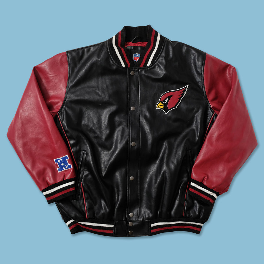 Vintage Arizona Cardinals Leather Jacket XXL 