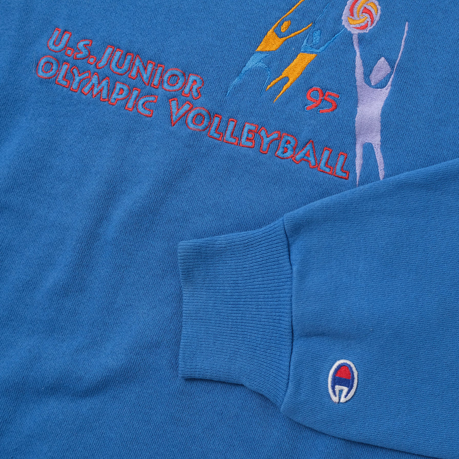 Vintage 1995 Champion Volleyball Sweater XLarge