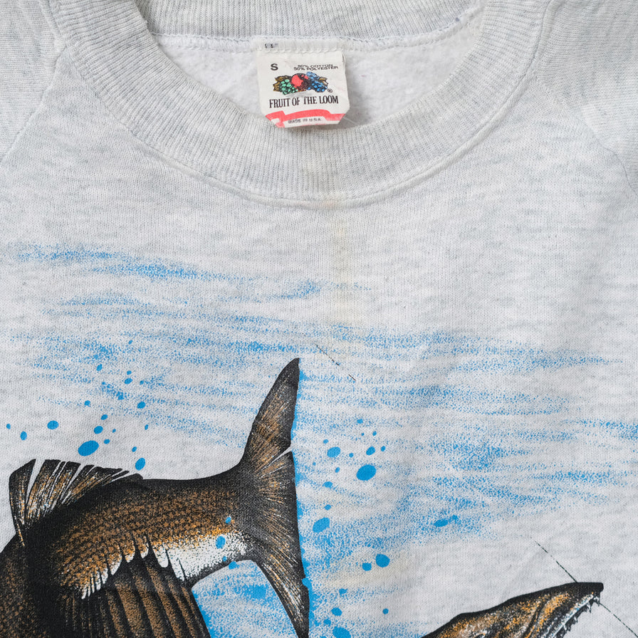 Vintage Fish Sweater Small
