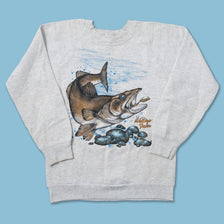 Vintage Fish Sweater Small