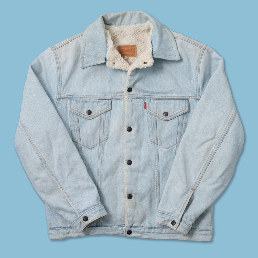 Vintage Levis Padded Denim Jacket Medium