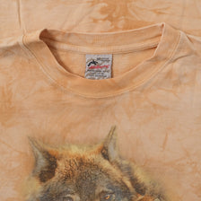 Vintage Wolves Harlequin T-Shirt Medium