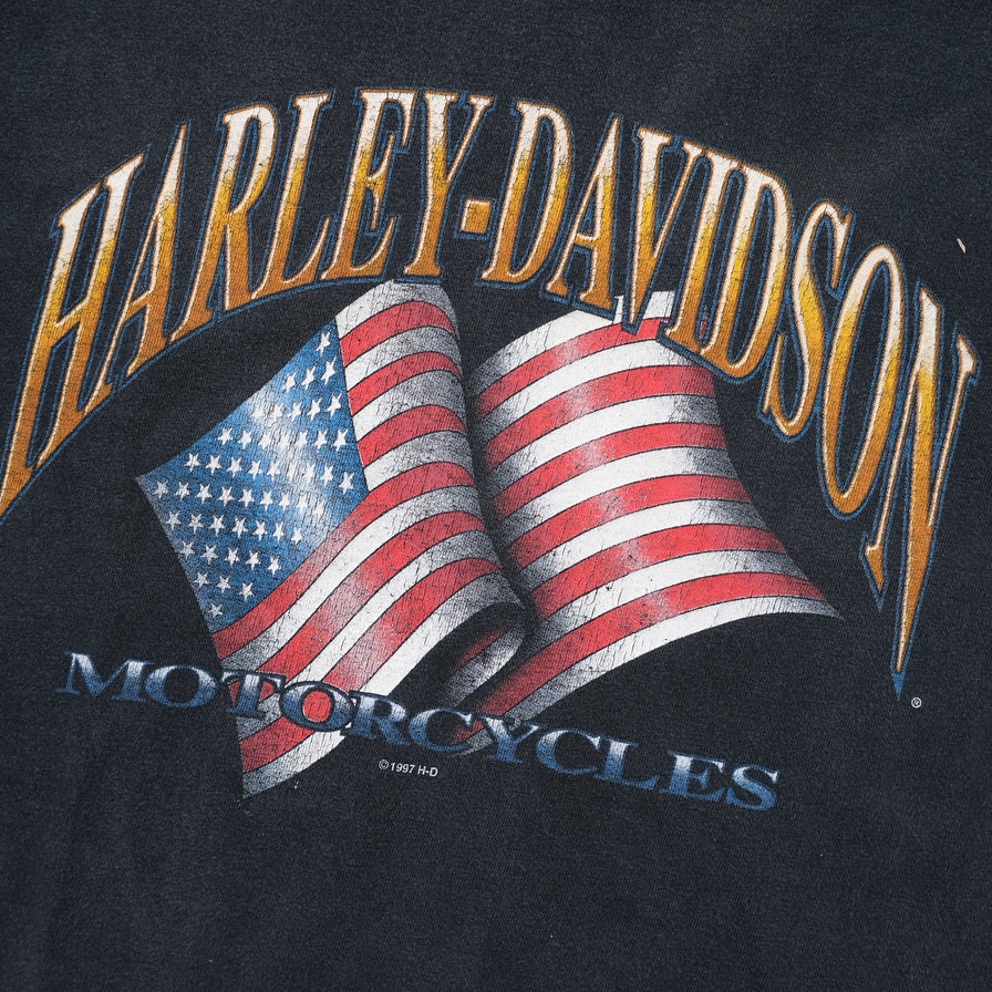 Vintage 1997 Harley Davidson T-Shirt Large / XLarge