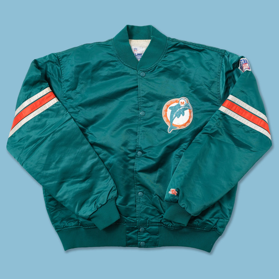 Miami dolphins sale jacket vintage