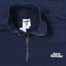 Vintage Sports Illustrated Q-Zip Sweater XLarge