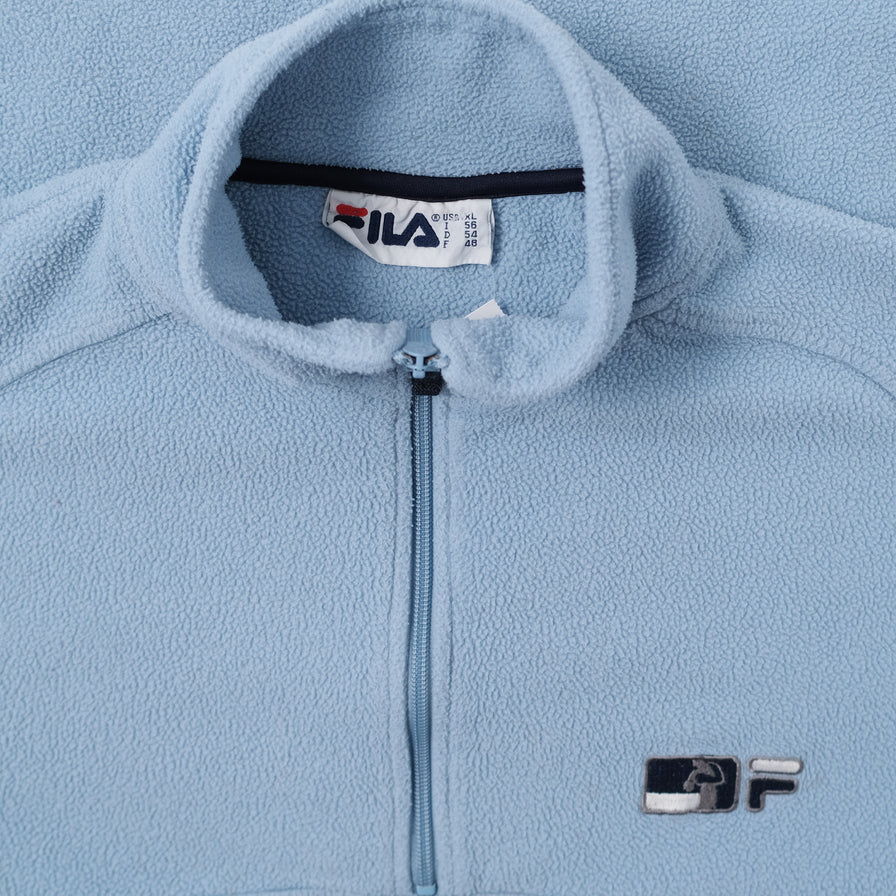 Vintage Fila Q-Zip Fleece XLarge