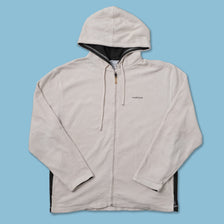 Vintage Reebok Hooded Fleece Jacket Large