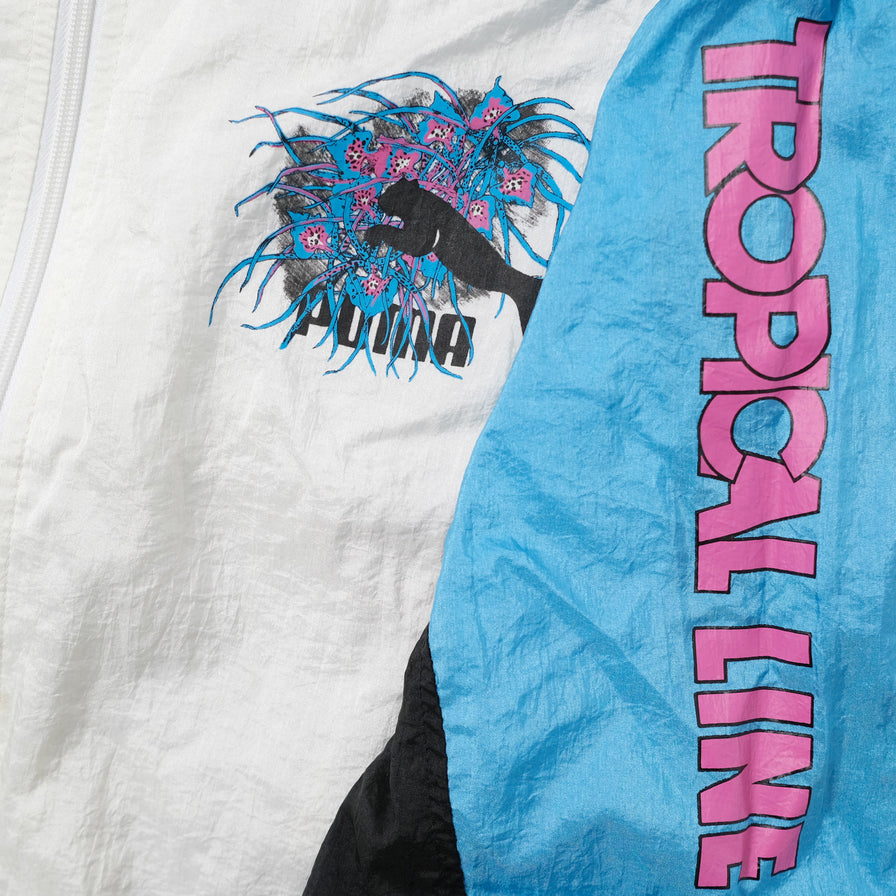 Vintage Puma Track Jacket Large