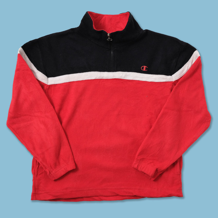Vintage Champion Q-Zip Fleece XSmall