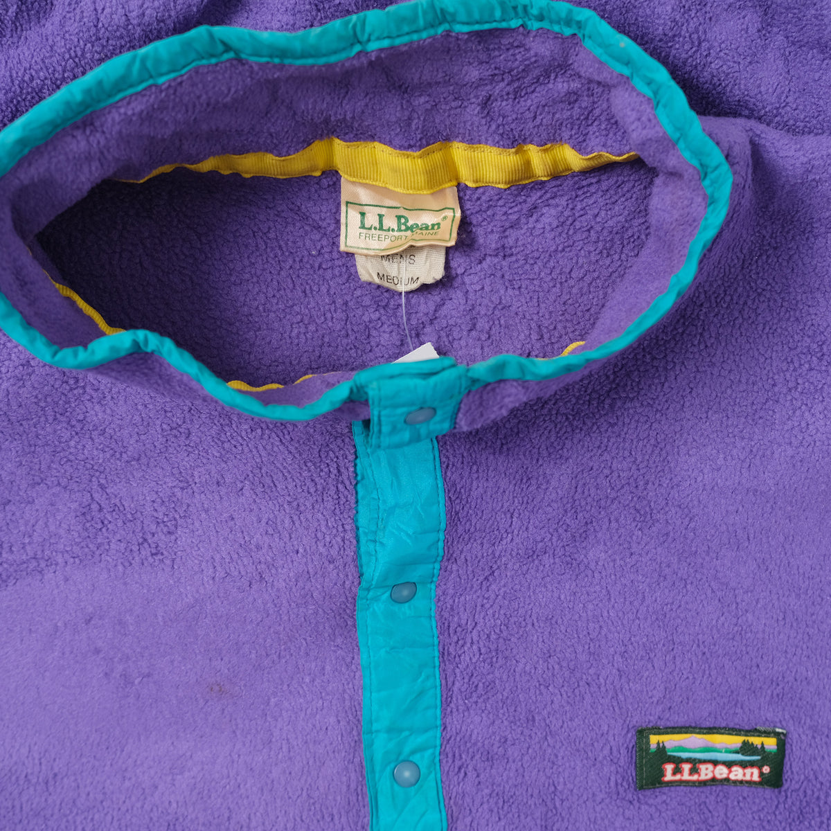 Vintage L.L.Bean Fleece Small / Medium Double Double Vintage