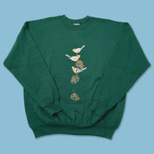 Vintage Bird Sweater Large