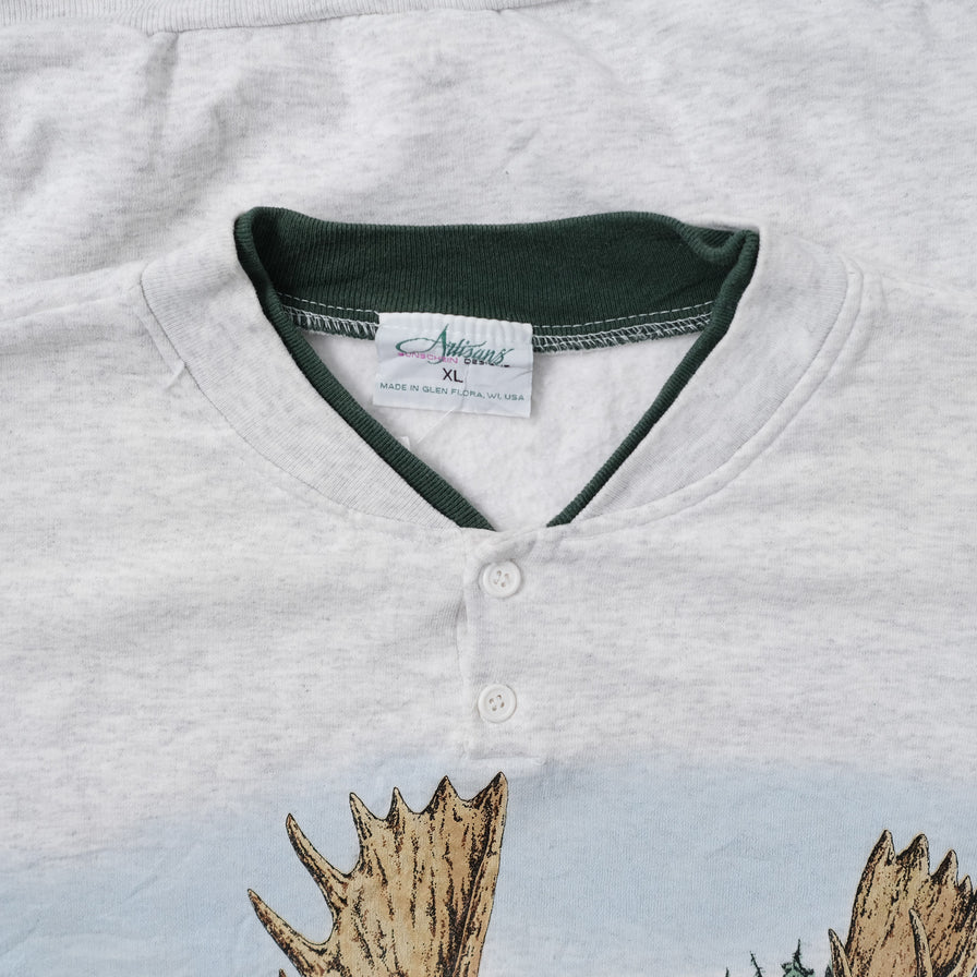 Vintage Moose Sweater XLarge