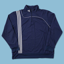 Vintage adidas Q-Zip Sweater XLarge 